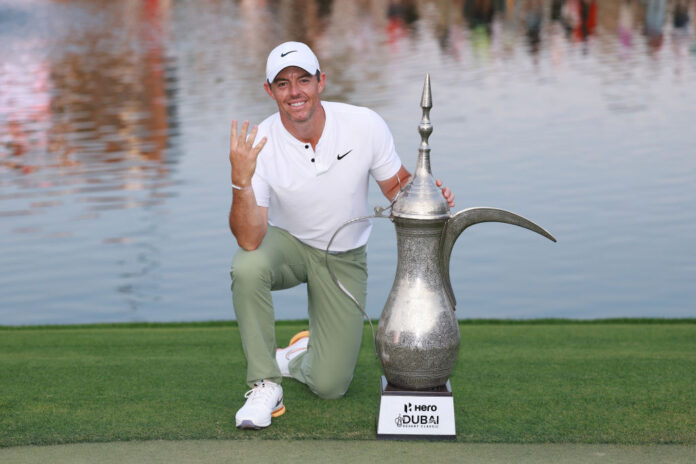 Rory McIlroy Wins Fourth Dubai Desert Classic SportsNewsIreland