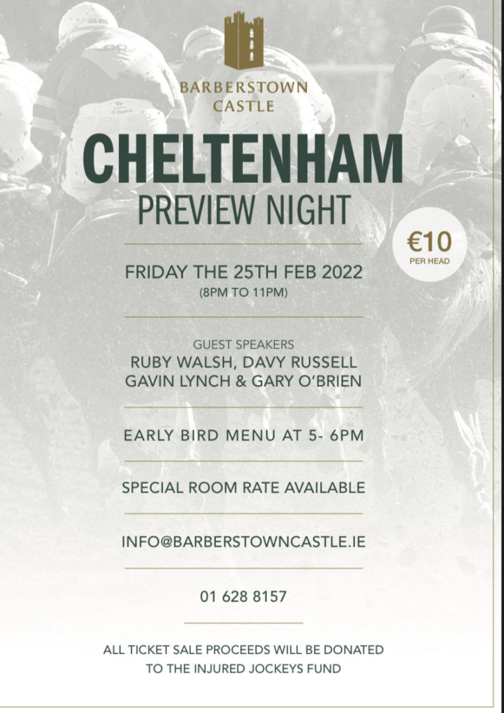 List Of Cheltenham Preview Nights 2023