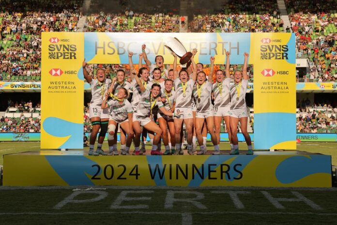 Ireland Womens' 7s win in Perth 2024