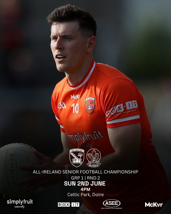 Armagh v Derry : Preview, Stats, Team News, Live Score & Betting