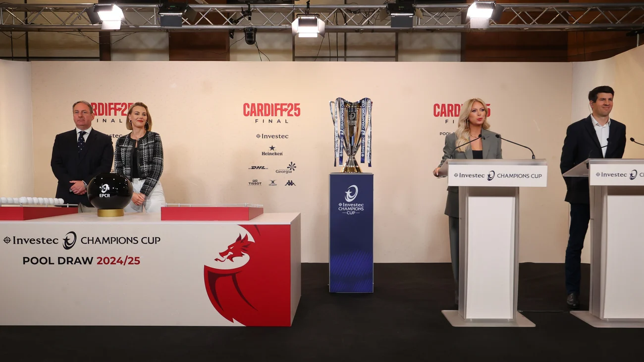 European Rugby Fixtures and Pool Draws for 2024/25