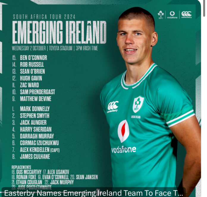 How to Watch Emerging Ireland vs Pumas – Kick-Off 3 PM (Irish Time) on Wednesday How to Watch Emerging Ireland vs Pumas – Kick-Off 3 PM (Irish Time) on Wednesday