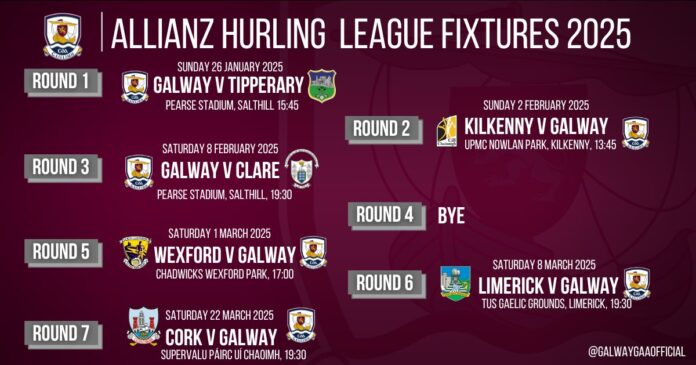 Galway hurling fixtures