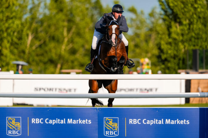 Jordan Coyle (IRL) & For Gold win RBC Capital Markets Cup 1.50m in the International Ring