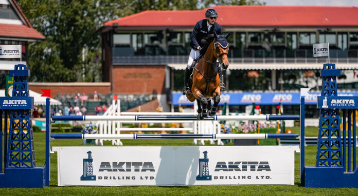 Daniel Coyle & Calippo 57 win AKITA Drilling Cup 1.45m