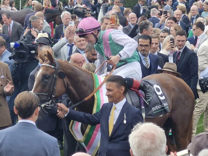 Item and Colin Keane win the Juddmonte International at York